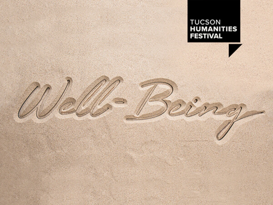 THF Well-Being logo written in sand