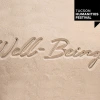 THF Well-Being logo written in sand